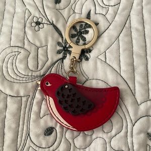 Kate Spade Red Bird Key chain